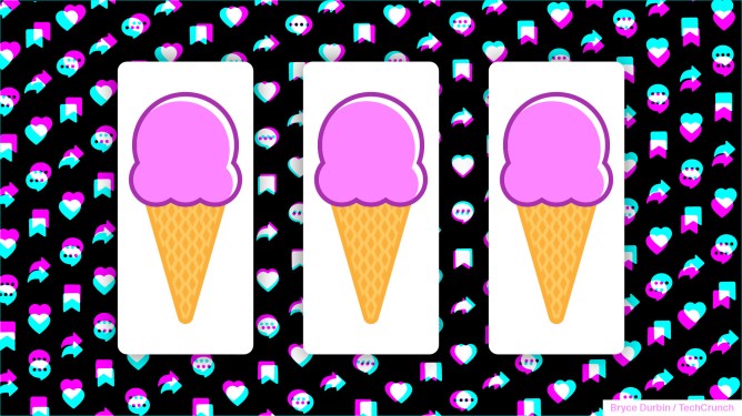 pinkydoll ice cream